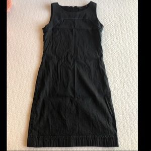 Elite Tahari black sheath dress